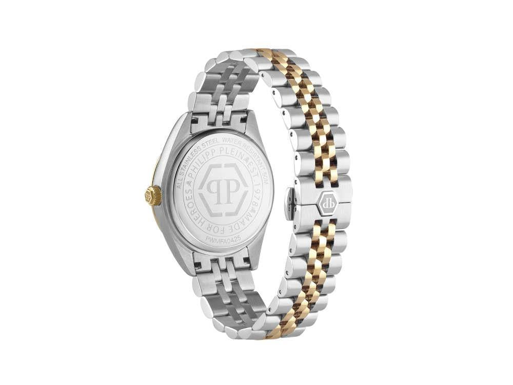 Philipp Plein Superlative Date Quartz Watch, Gray, 41 mm, PWMFA0425