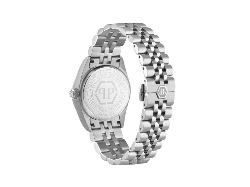 Philipp Plein Date Superlative Quartz Watch, Blue, 28 mm, PWNFA0225