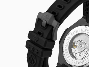 Philipp Plein Skeleton Royal Automatic Watch, PVD, Black, 46 mm, PWPFA0424