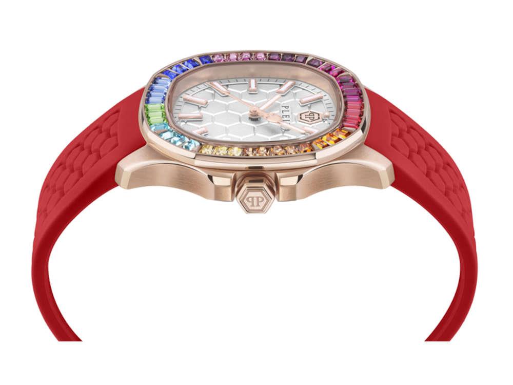 Philipp Plein Spectre Lady Quartz Watch, White, 38 mm, PWTAA1024