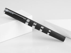 Parker Ingenuity Fountain Pen, Lacquer, Chrome Trim, Black, 1931469