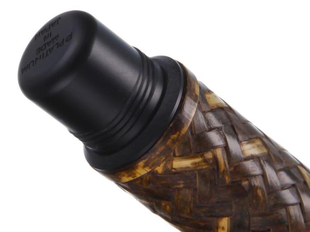 Platinum Izumo Bamboo Torafu Fountain Pen, Brown, PBA-120000Y-10