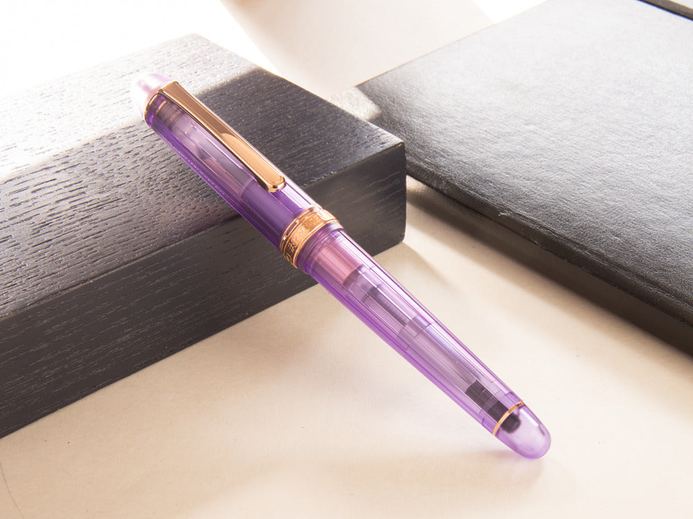 Platinum Century Nice Lavande Fountain Pen, Rose Gold, PNB-20000R-87
