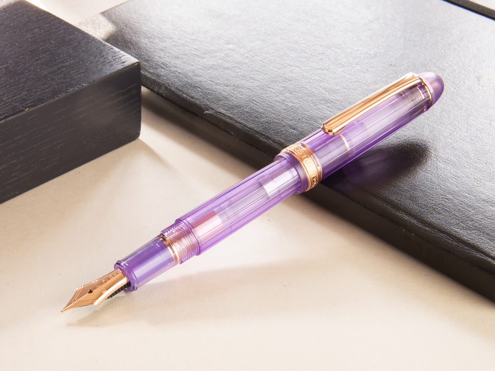 Platinum Century Nice Lavande Fountain Pen, Rose Gold, PNB-20000R-87