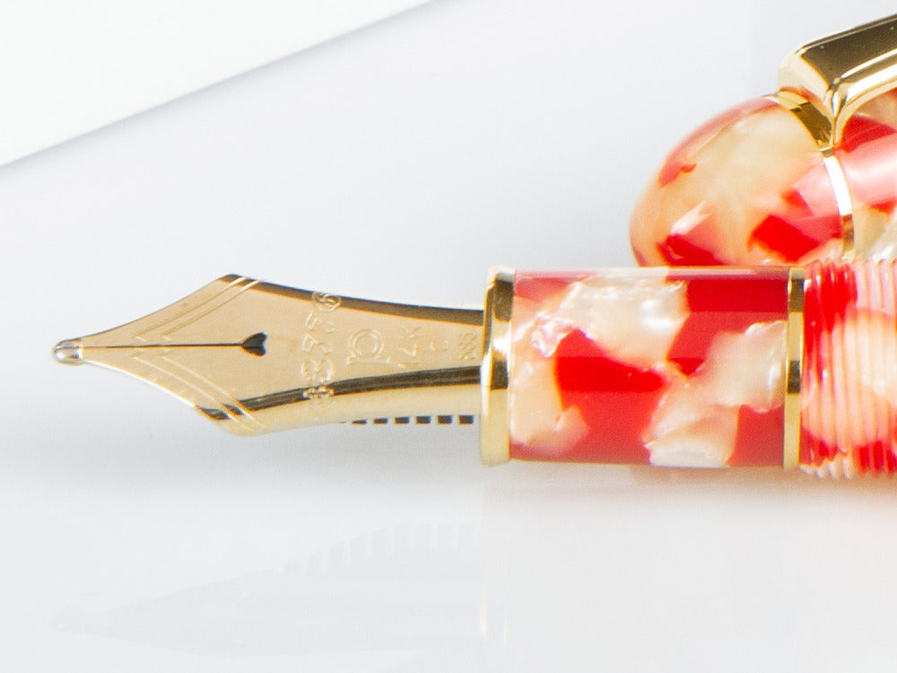 Platinum Celluloid Fountain Pen #24 Koi Gold Trims - PTB-30000S-24