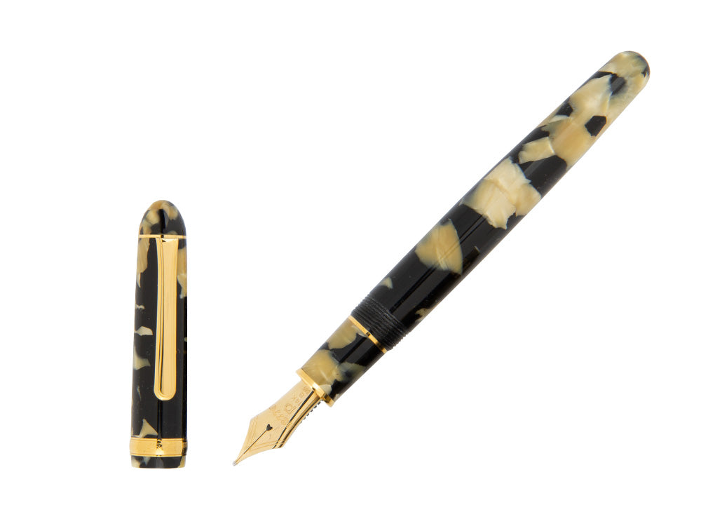 Platinum Celluloid Fountain Pen Calicó Gold Trims - PTB-30000S-67