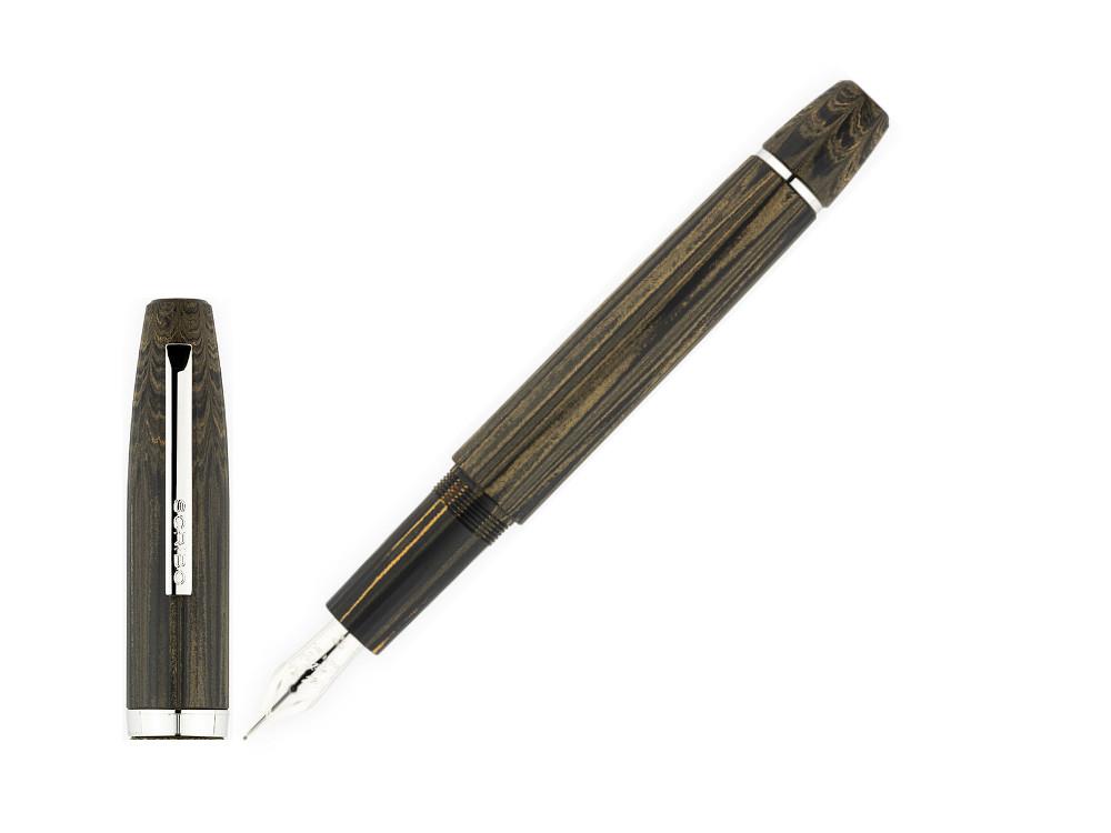 Scribo Flow Memoria Fountain Pen 14K, Limited Edition, FLOFP05PL1403