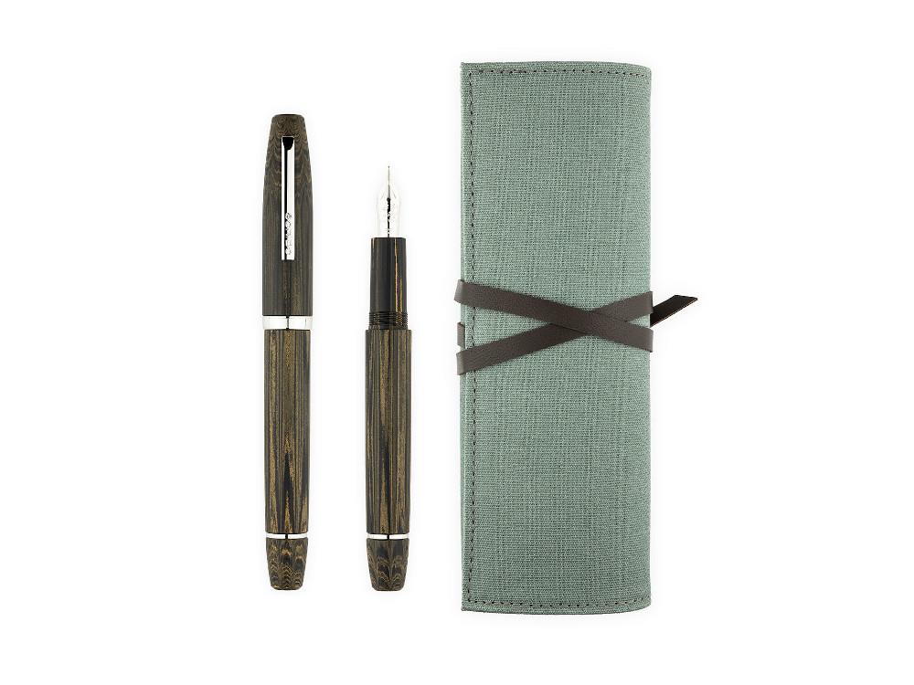 Scribo Flow Memoria Fountain Pen 18K, Limited Edition, FLOFP05PL1803