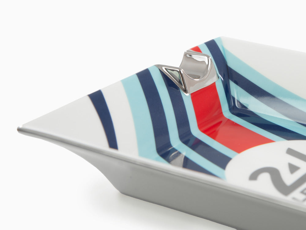 S.T. Dupont 24H Du Mans Ashtrays, Porcelain, White, 006488