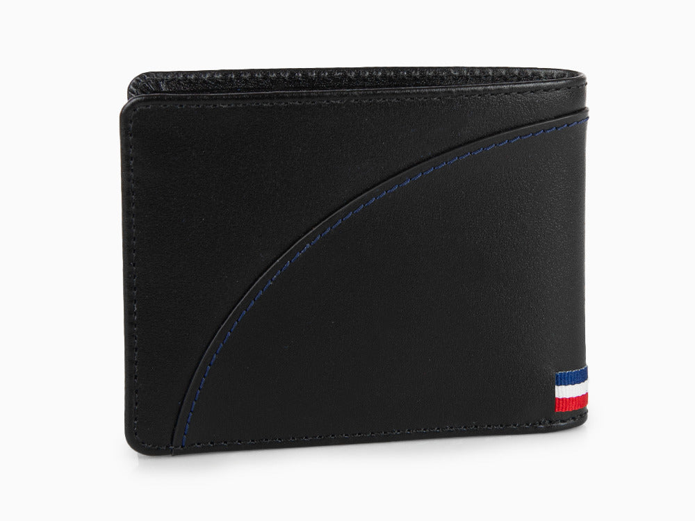 S.T. Dupont Défi Millennium Wallet, Leather, Black, 6 Cards, 172003