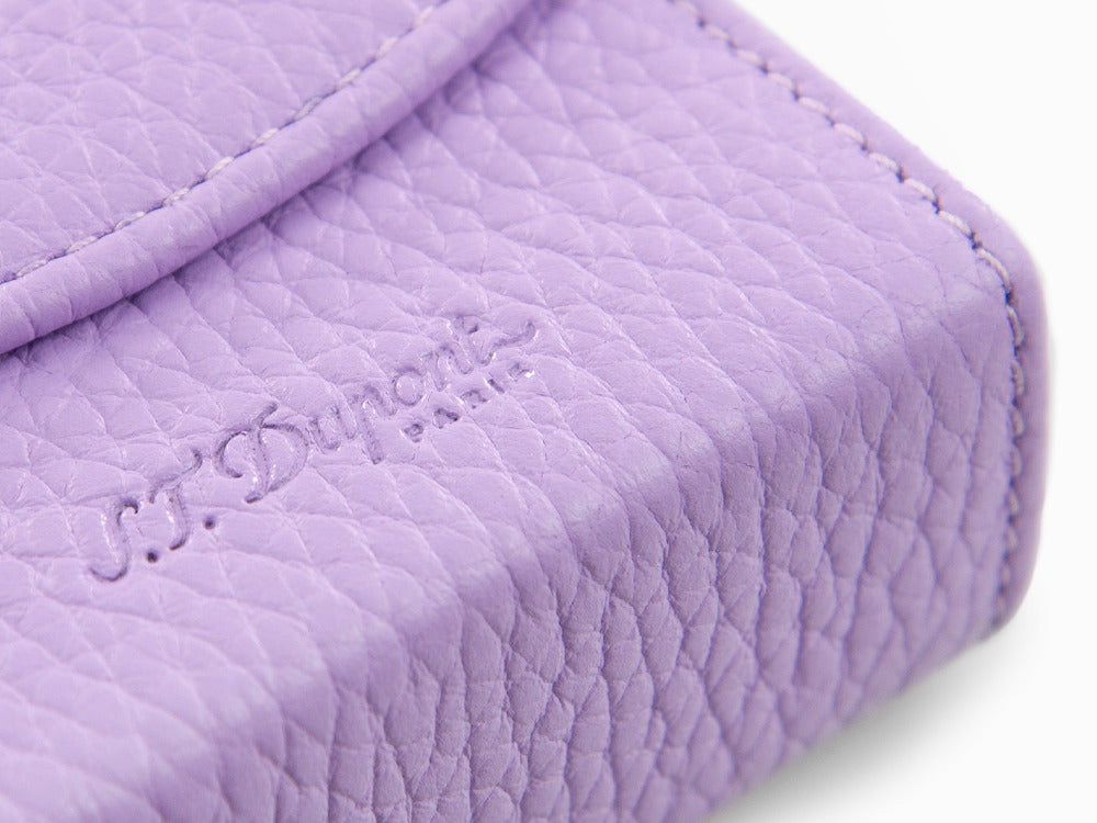 S.T. Dupont Velvet Animation Lilac Case, Leather, 183462