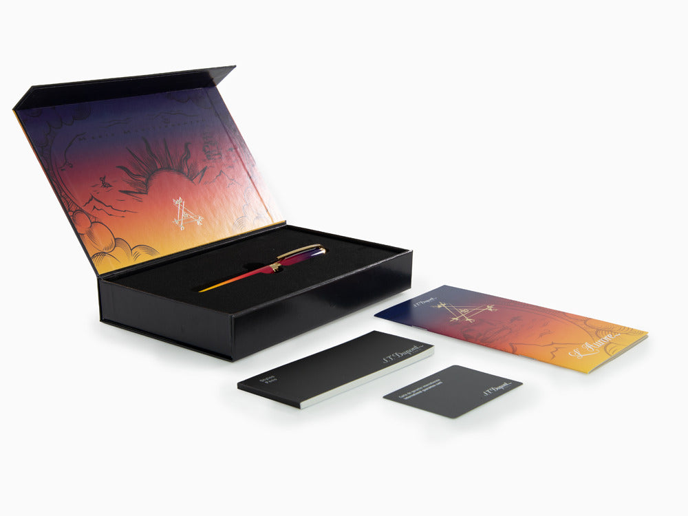 S.T. Dupont Montecristo L'Aurore Line D Rollerball pen, Gold plated, 412134L