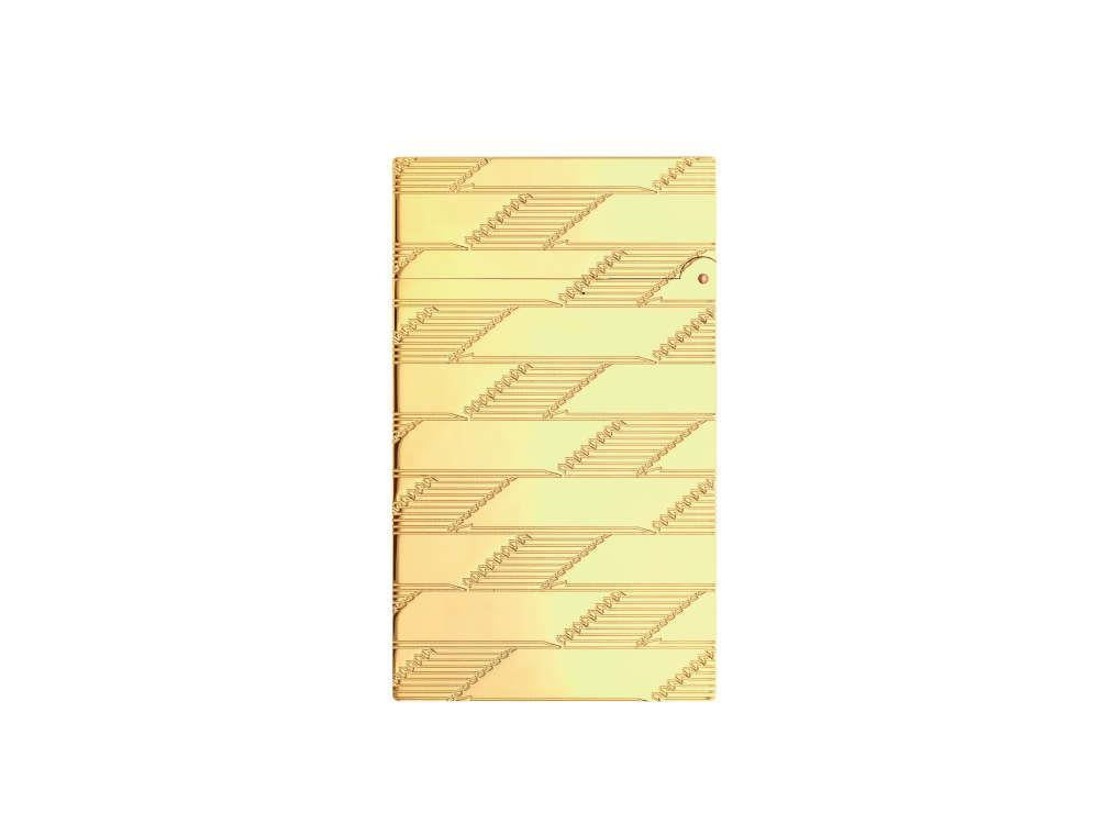 S.T. Dupont Ligne 2 Monogram 1872 Lighter, Golden, Limited Edition, C16178