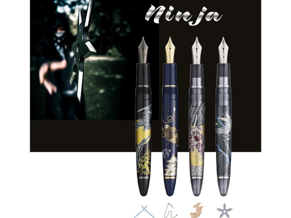 Sailor 1911 Ninja #2 Kusarigama Fountain Pen Limited Edition,11-8979-442
