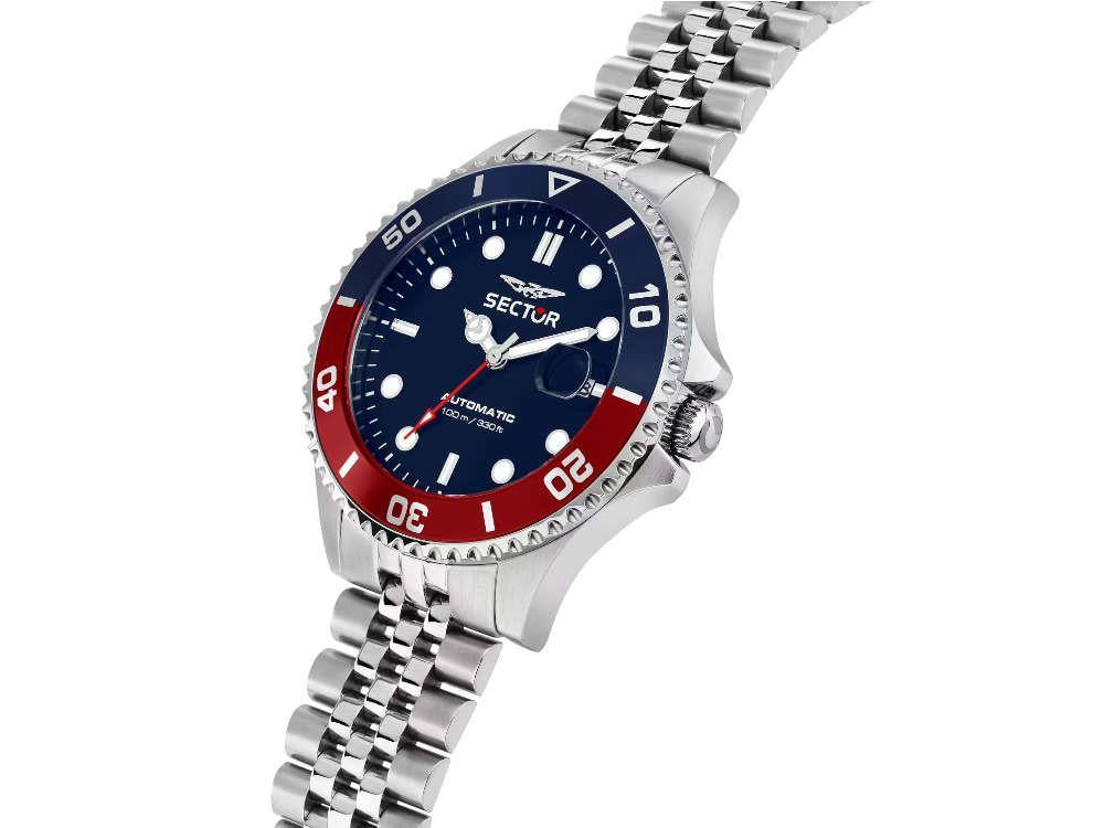 Sector No Limits 230 Automatic Watch, Blue, 43 mm, R3223161018