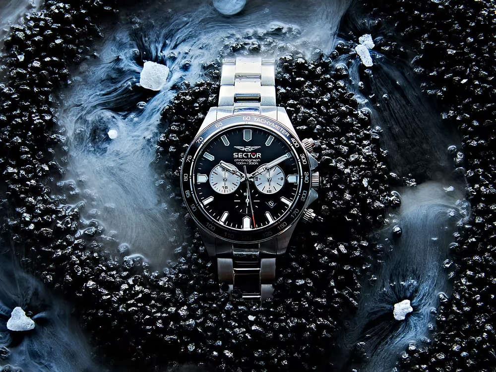 Sector No Limits 230 Quartz Watch, Black, 43 mm, R3273661050