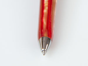 Tibaldi Bononia Seashell Mist Ballpoint pen, Red, Palladium trim, BNN-72-BP