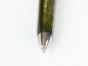 Tibaldi Bononia Martini Olive Ballpoint pen, Green, Palladium trim, BNN-73-BP