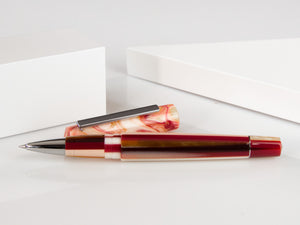 Tibaldi Infrangibile Russet Red Rollerball pen, Resin, Pink, INFR-359-RB