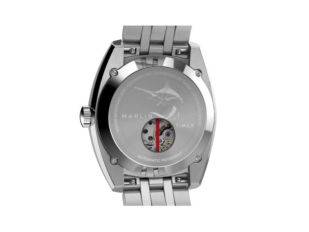 Timex Marlin Automatic Watch, Black, 39 mm, TW2W58800