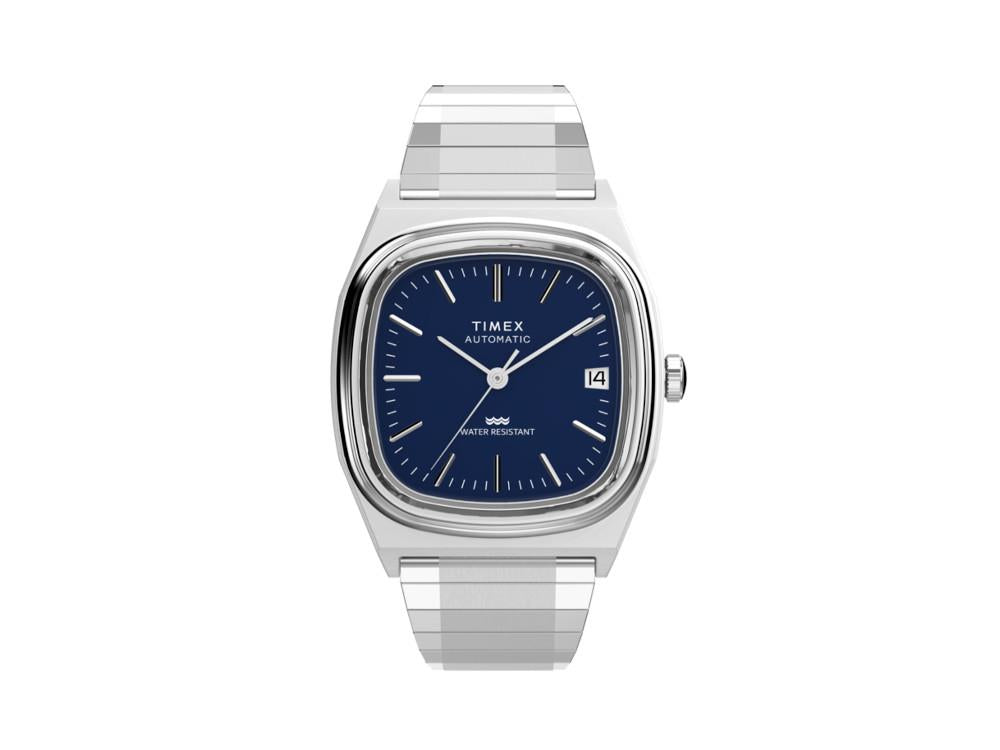 Timex E Line Automatic Watch, Blue, TW2Y07400