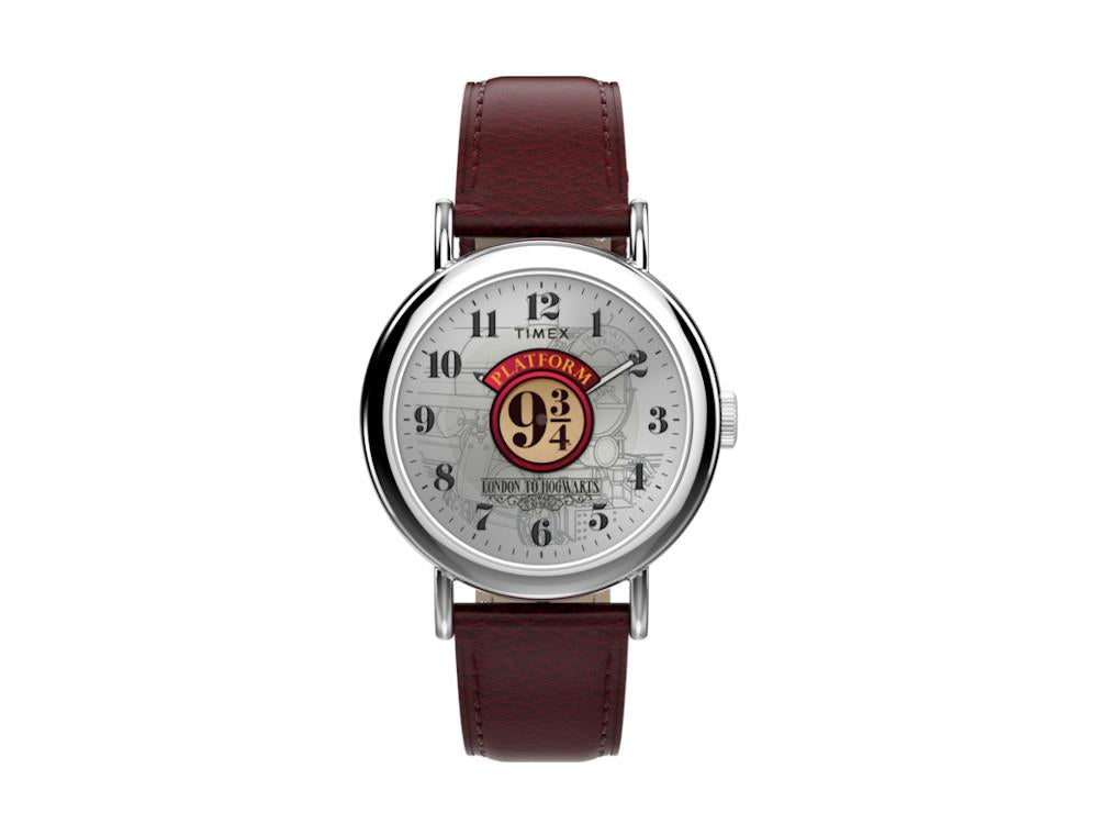 Timex Weekender x Harry Potter Quartz Watch, White, 37 mm, TW2Y76200