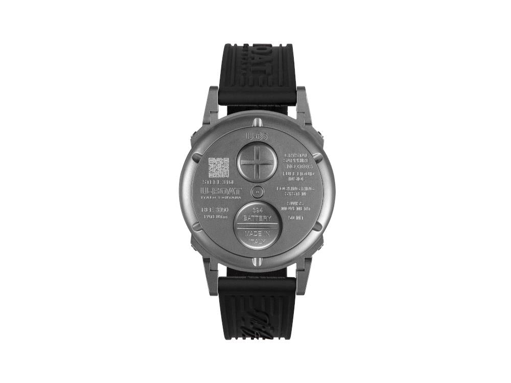U-Boat U-65 SS Green Quartz Watch, 44 mm, 3350