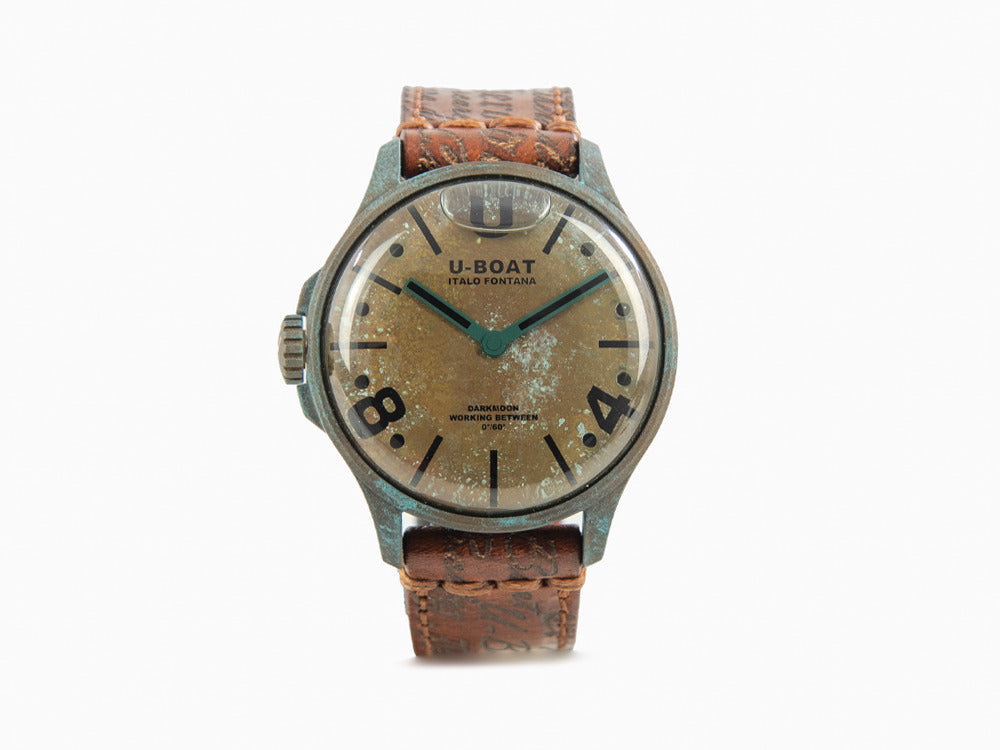 U-Boat Capsoil Darkmoon Unico Quartz Watch, Stainless Steel, PVD, 44 mm, 9600