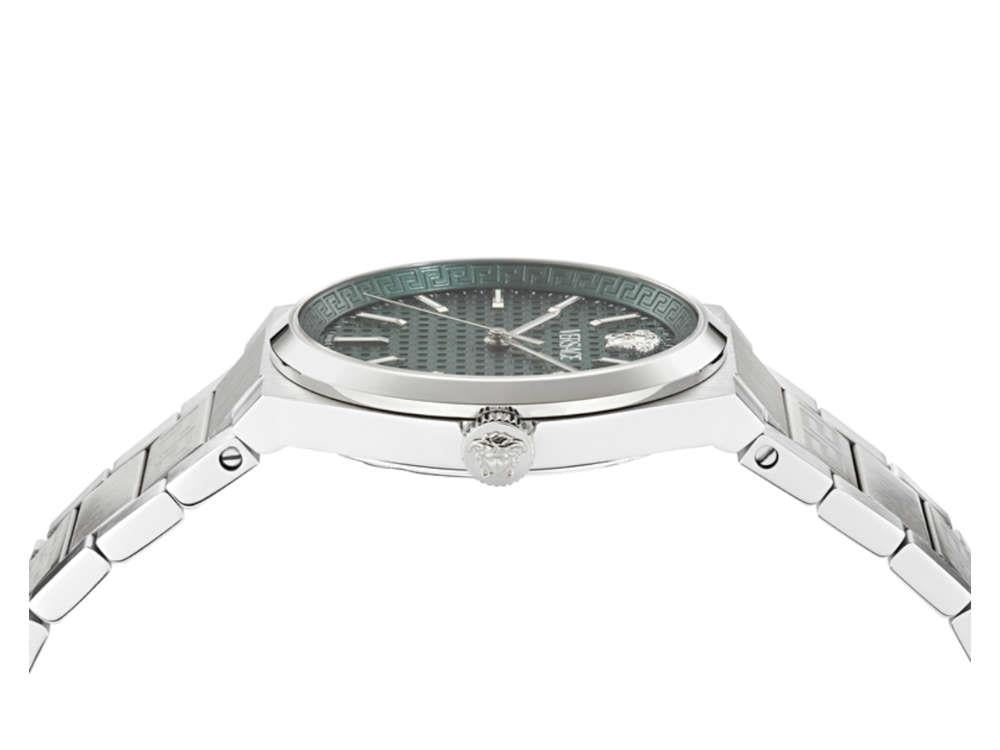 Versace V-Auria Quartz Watch, Green, 39 mm, Sapphire Crystal, VE0F00125