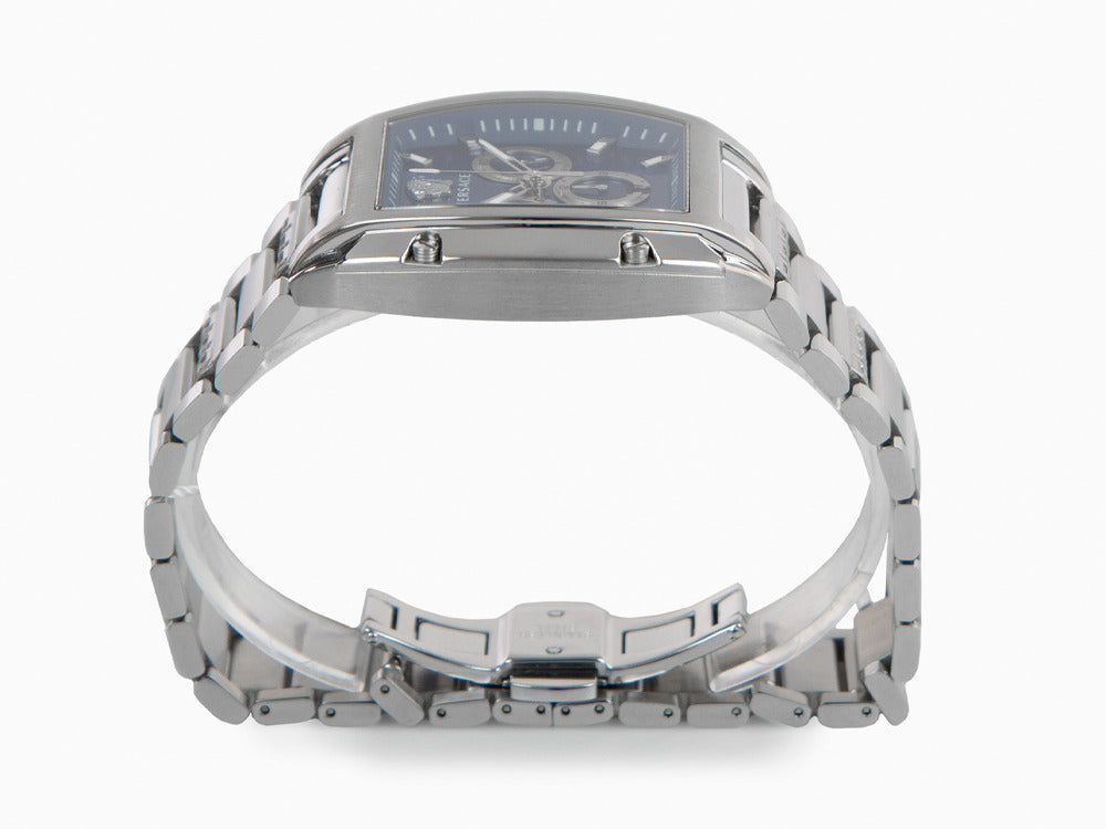 Versace Dominus Quartz Watch, Blue, 42 x 49.50 mm, Sapphire Crystal, VE6H00423