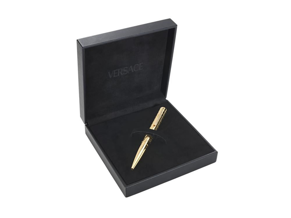 Versace Reve Ballpoint pen, Steel, Golden, VRSC00324
