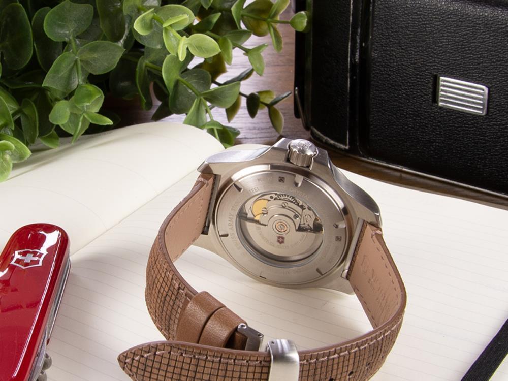 Victorinox I.N.O.X. Automatic Watch, Steel, Blue, 43 mm, 20 atm, V241834