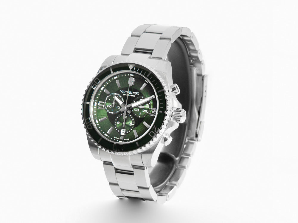 Victorinox Maverick Chronograph Quartz Watch, Green, 43 mm, V241946