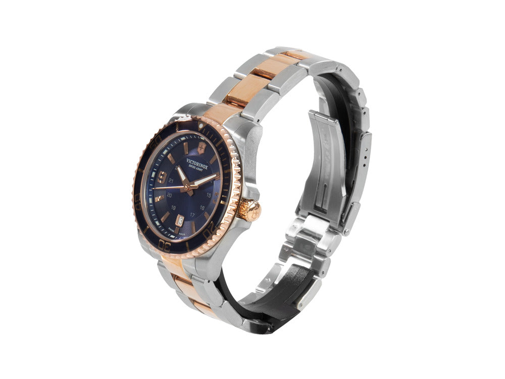 Victorinox Maverick Quartz Watch, Blue, 43mm, Stainless steel, V241950