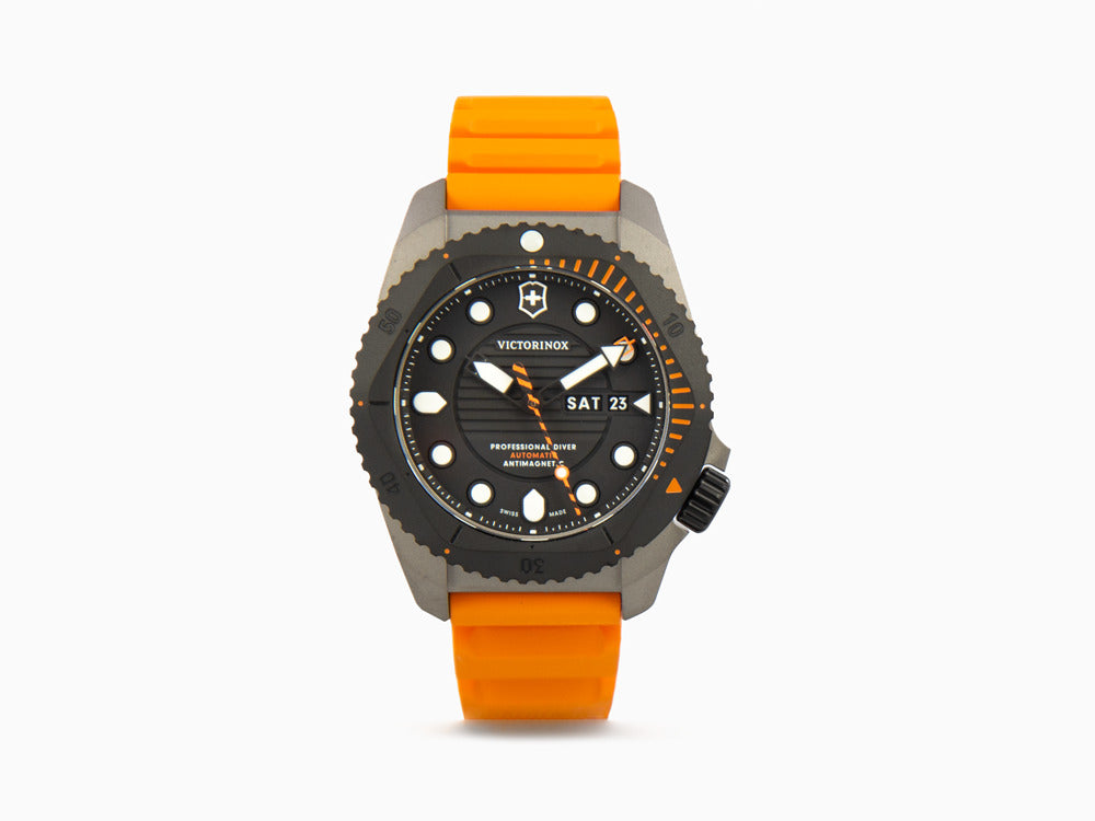 Victorinox Dive Pro Automatic Watch, Titanium, Black, 43 mm, 30 atm, V241996