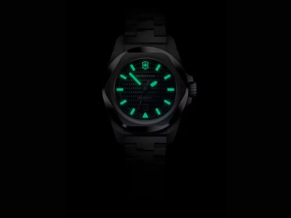 Victorinox I.N.O.X Small Ladies Automatic Watch, Blue, 32 mm, Day, V242026