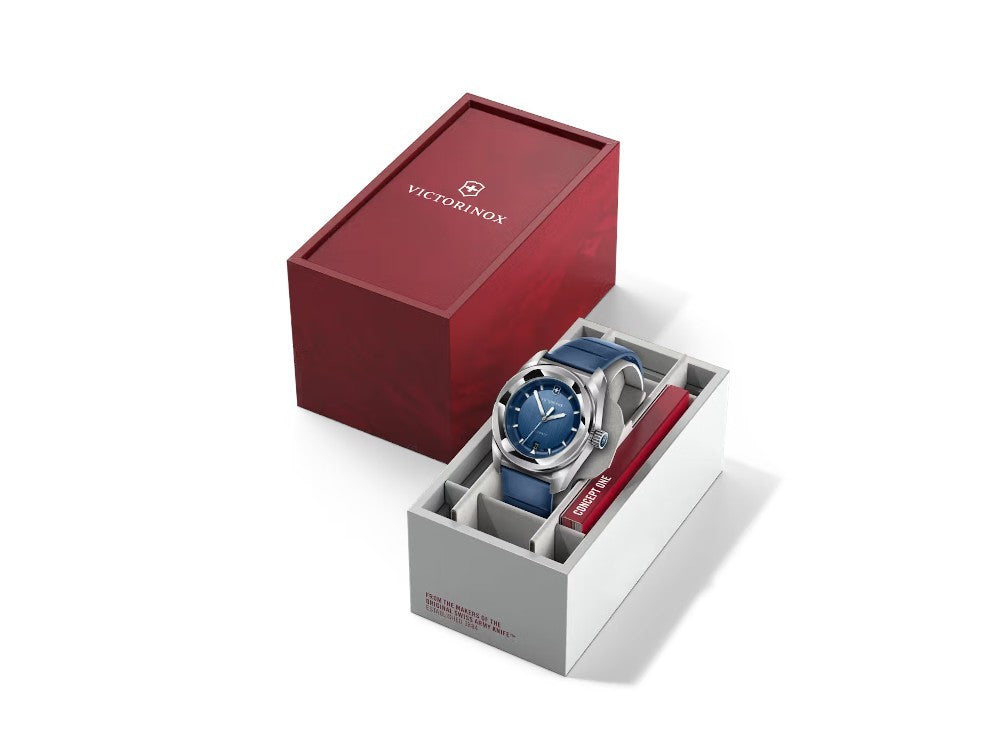 Victorinox Concept One Automatic Watch, Blue, 39 mm, 10 atm, V242056