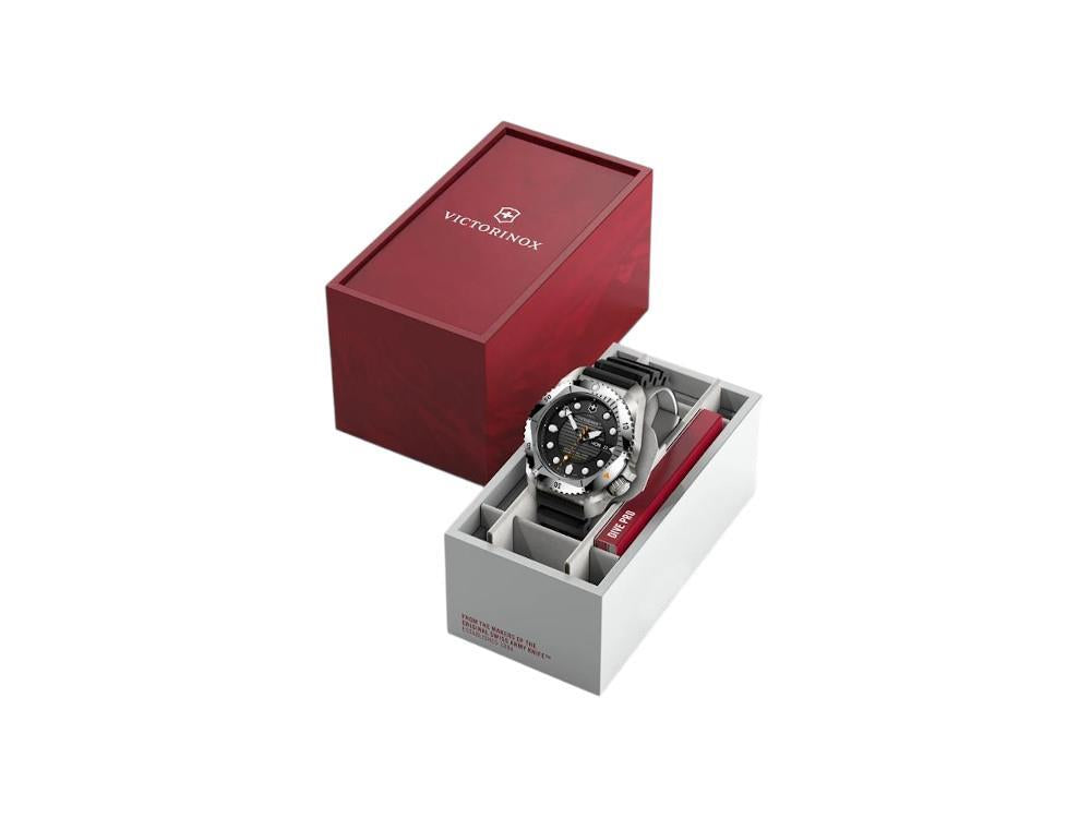 Victorinox Dive Pro Automatic Watch, Titanium, Black, 43 mm, V242070