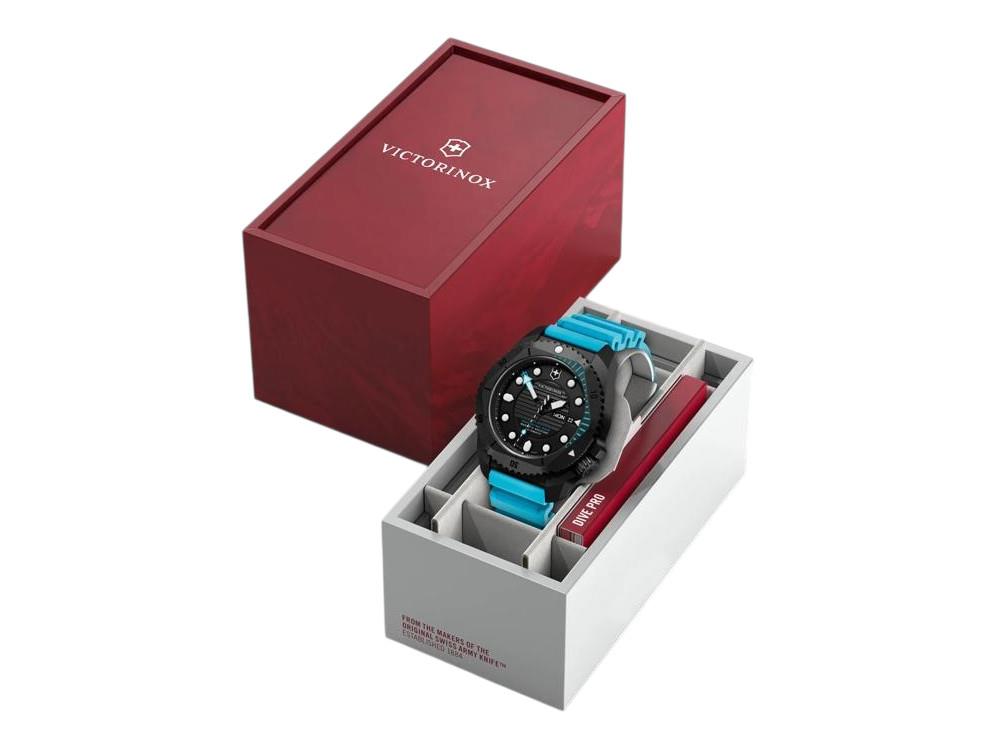 Victorinox Dive Pro Automatic Watch, Titanium, Black, 43 mm, V242071