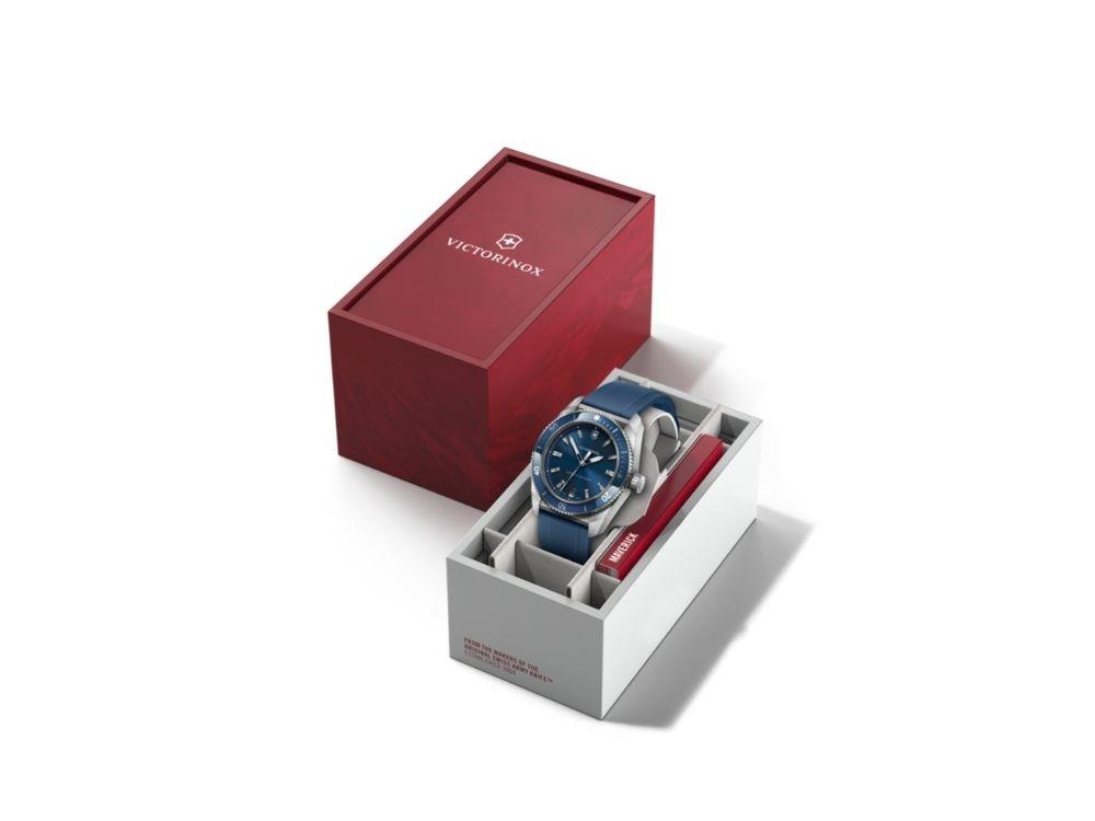 Victorinox Maverick Quartz Watch, Stainless Steel 316L, Blue, 39 mm, V242094