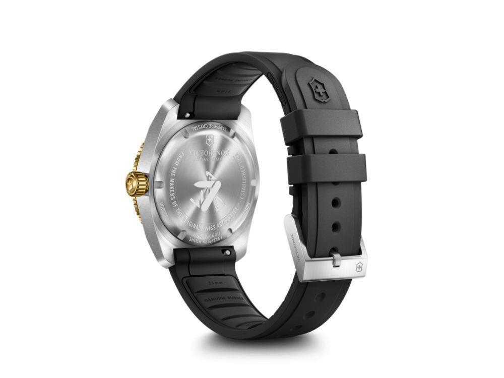 Victorinox Maverick SS/IPG Quartz Watch, Black, 39 mm, V242099