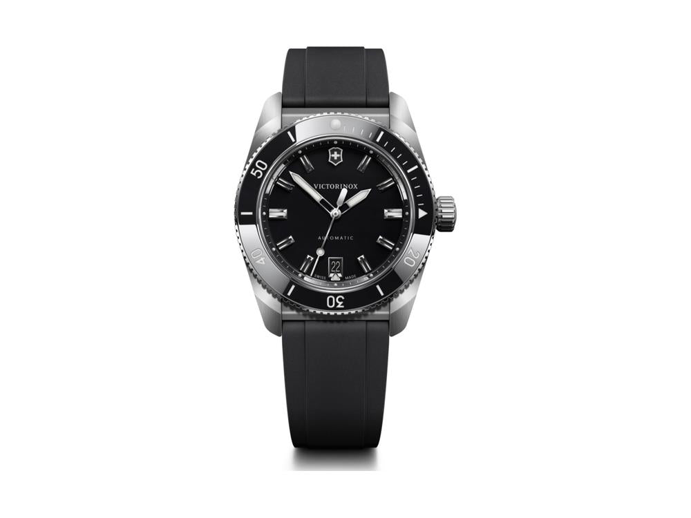 Victorinox Maverick Automatic Watch, Stainless Steel 316L, Black, 39 mm, V242104