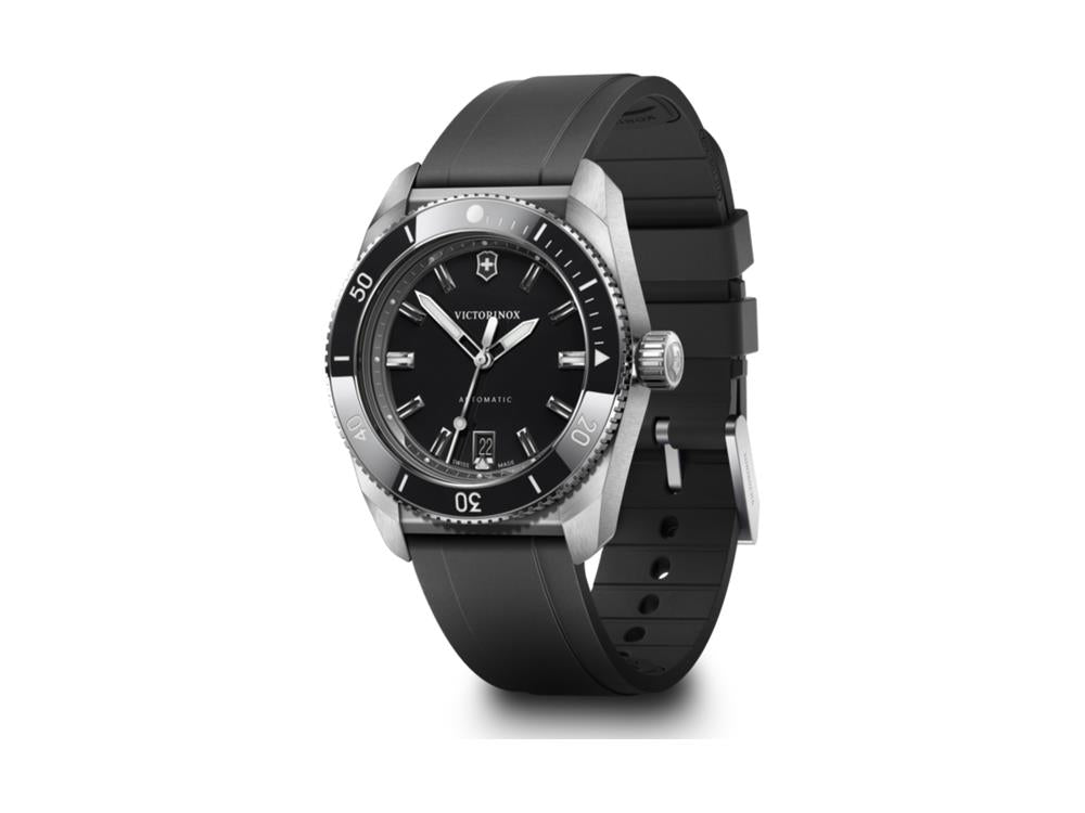 Victorinox Maverick Automatic Watch, Stainless Steel 316L, Black, 39 mm, V242104