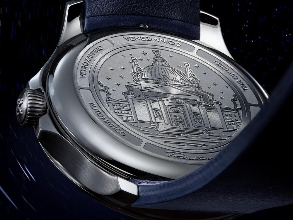 Venezianico Redentore Avventurina 36 Automatic Watch, 36 mm, Blue, 1121550