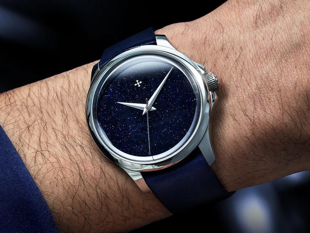 Venezianico Redentore Avventurina 36 Automatic Watch, 36 mm, Blue, 1121550