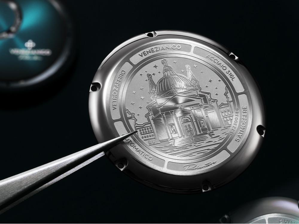 Venezianico Redentore Enigma Automatic Watch, 40 mm, Green, 1221570