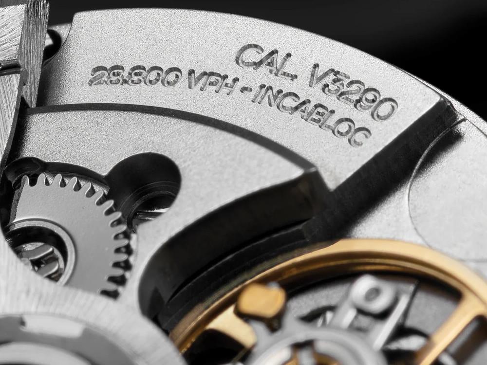 Venezianico Nereide GMT Ceratung™ Automatic Watch, 42 mm, Black, 4521500S