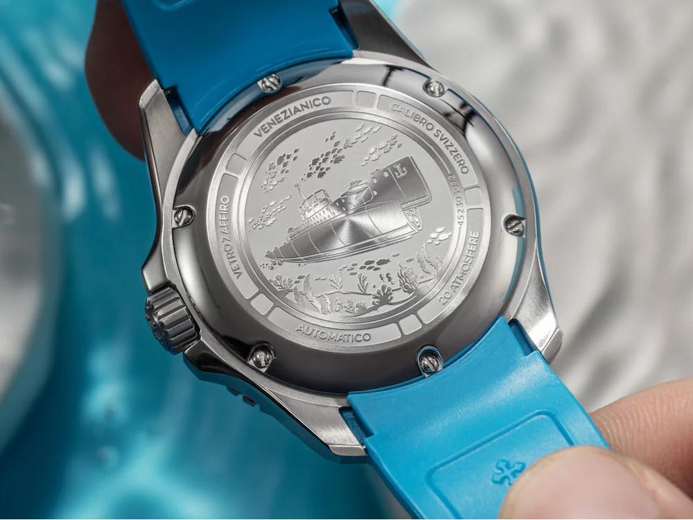 Venezianico Nereide Turchese Automatic Watch, 42 mm, Turquoise, 4521547