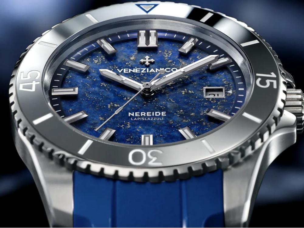 Venezianico Nereide Lapislazzuli Automatic Watch, 42 mm, Blue, 4521548