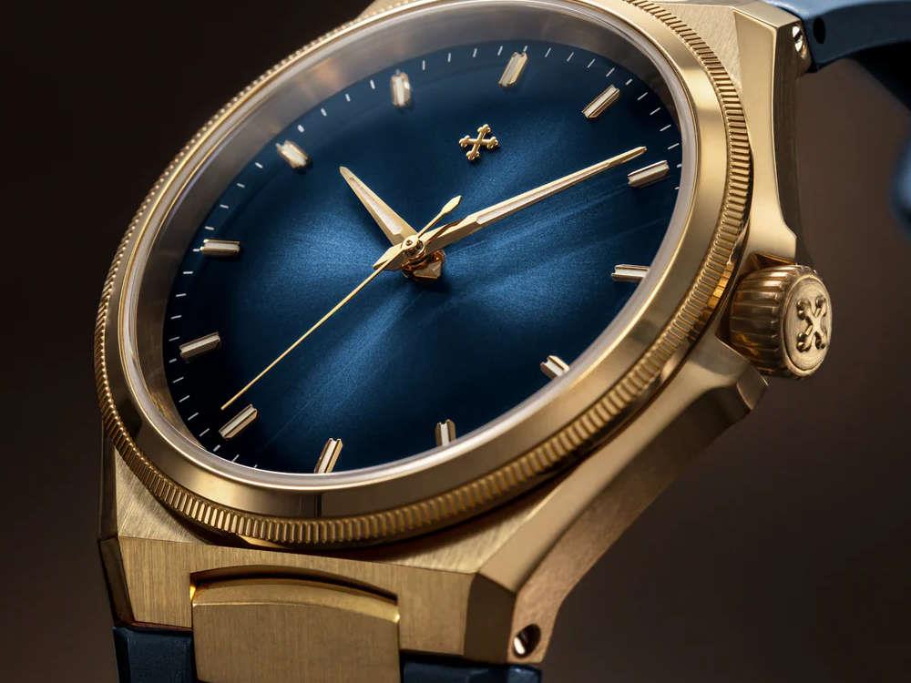 Venezianico Arsenale Bronzo Automatic Watch, Bronze, 40 mm, Blue, 6221556